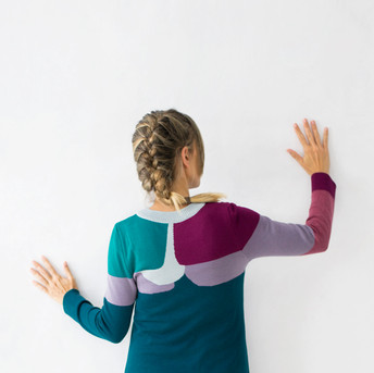 Vestido Pétalos. Diseño de Trol: marca española de moda sostenible con mucho Color.
