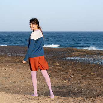 Jersey Cuadros. Diseño de Trol: marca española de moda sostenible con mucho Color.