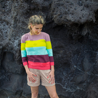 Jersey OjoMágico. Diseño de Trol: marca española de moda sostenible con mucho Color.