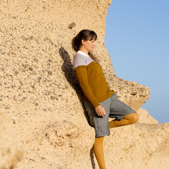 Jersey Ochos. Diseño de Trol: marca española de moda sostenible con mucho Color.