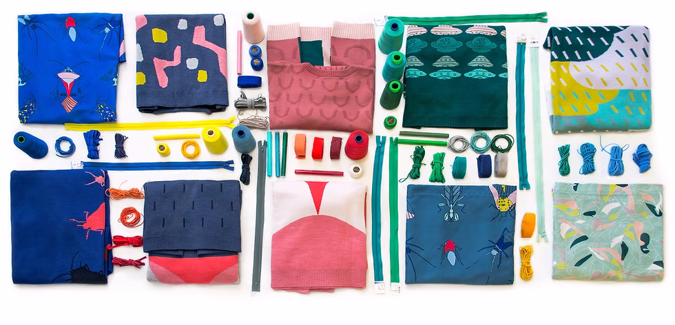 Trol: marca española de moda sostenible con mucho Color. Prendas de punto en lana merino y algodón egipcio. Diseño de estampados personalizados en telas algodón orgánico.