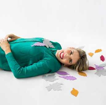 Chaqueta Árbol. Diseño de Trol: marca española de moda sostenible con mucho Color.